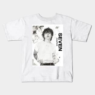 Still with Seven - Lettering Kids T-Shirt